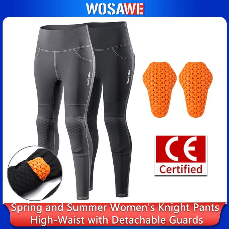 Motorcycle Gear Jacket Women - WOSAWE Women Motorcycle Protective Suit CE