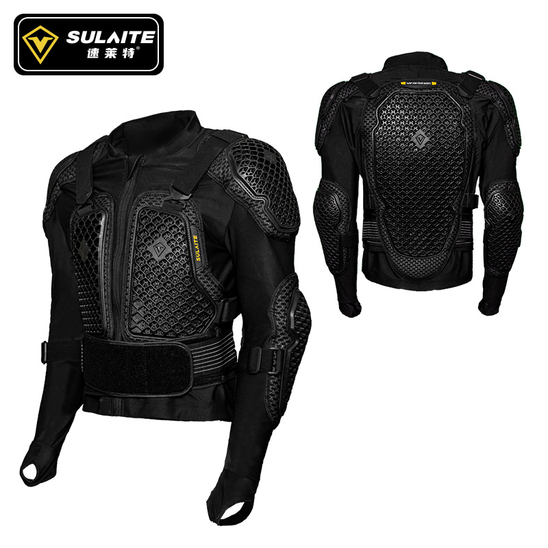 Motorcycle Gear Jacket - SULAITE Motorcycle Riding Gear Jacket Men