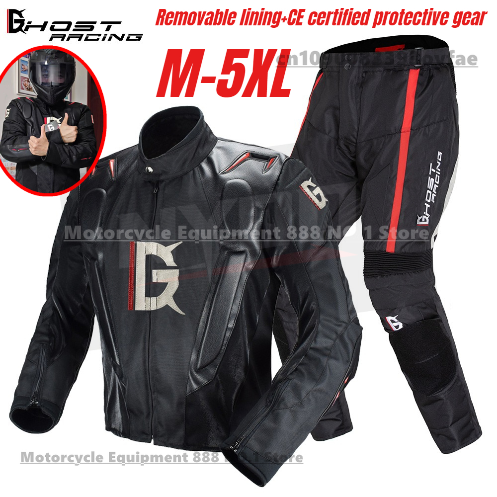 Motorcycle Gear Jacket - Motorcycle Racing Suit CE Anti Fall