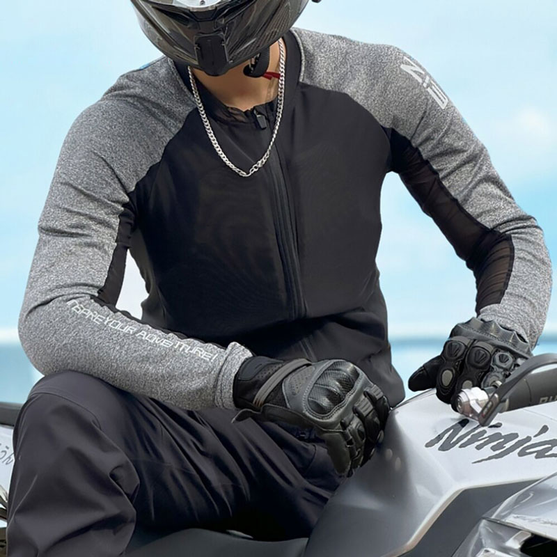 Motorcycle Gear Jacket - Men's Motorcycle Jacket Summer Breathable Motocross