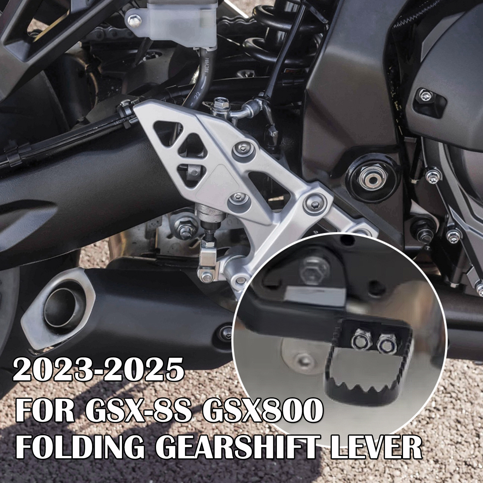 Motorcycle Gear Shifter - GSX8S GSX 8S New Motorcycle Folding
