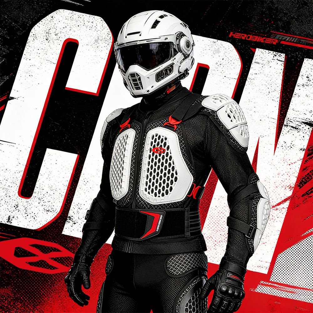 Motorcycle Jacket Men's Biker  - Motorcycle Gear Jacket ulasan dan harga