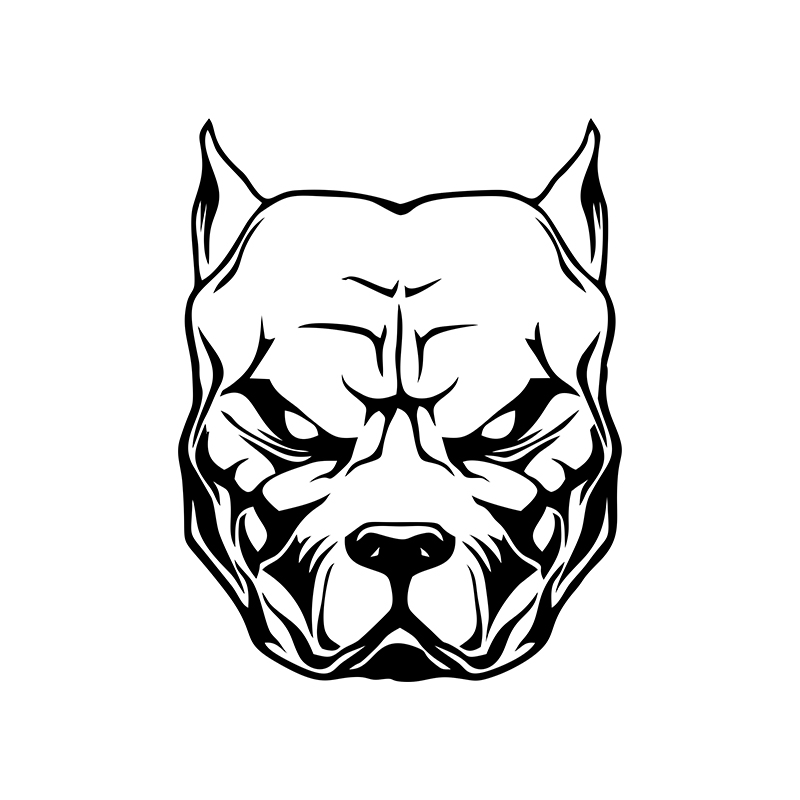 Motorcycle Sticker dog pattern - Motorcycle Gear Pattern ulasan dan harga