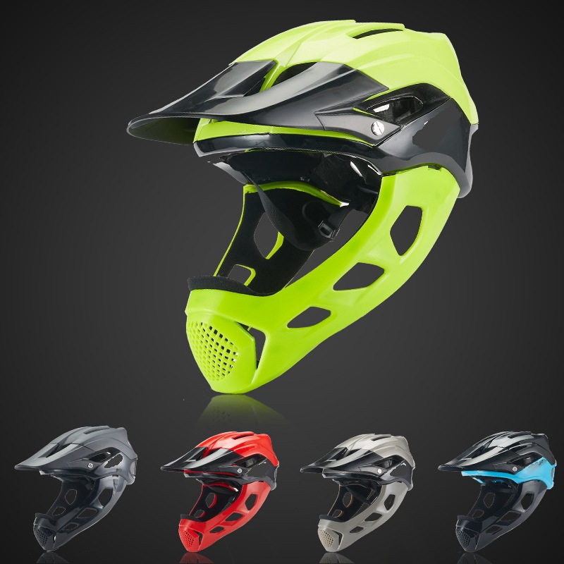 New Mountain Cross-country Bik - Helmet Full Face ulasan dan harga