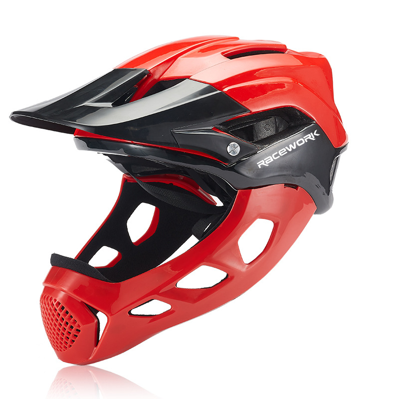 New Mountain Cross-country Bik - Helmet Full Face ulasan dan harga