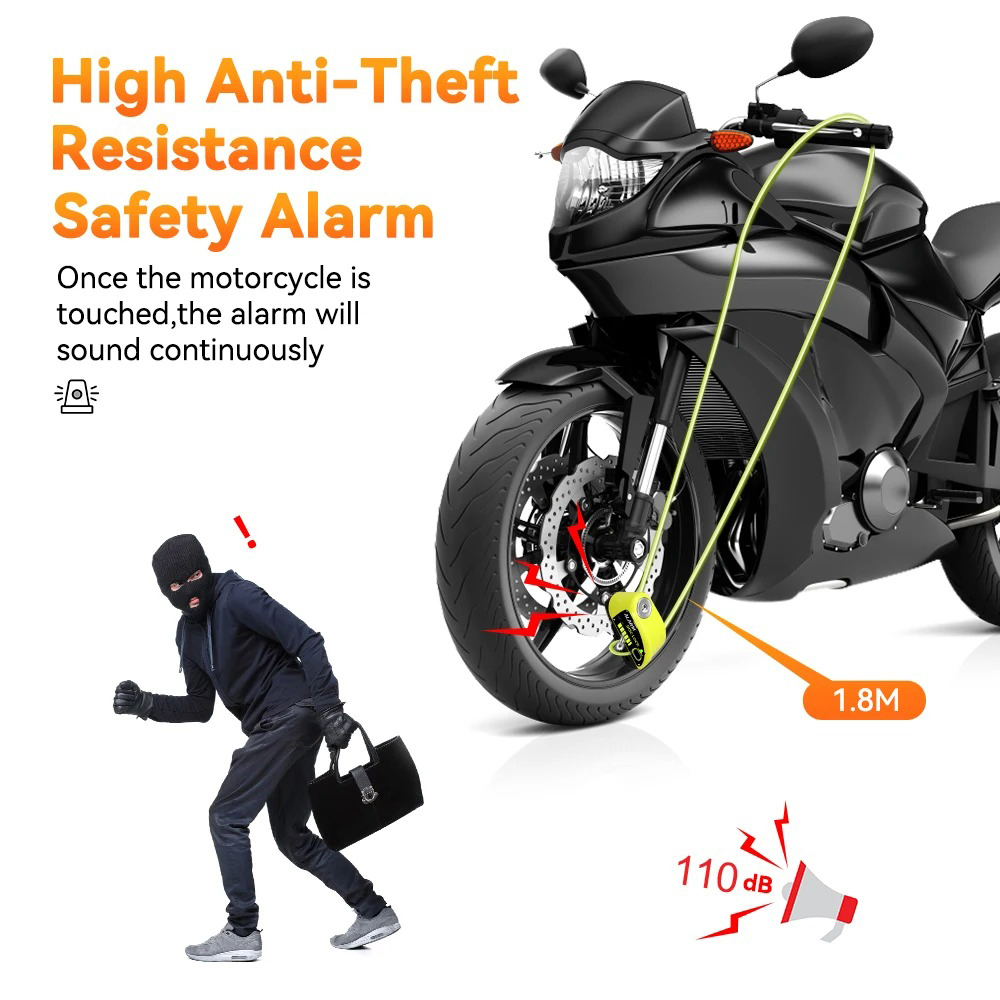 Gadpow Motorcycle Lock Recharg - Disc Lock Brake ulasan dan harga