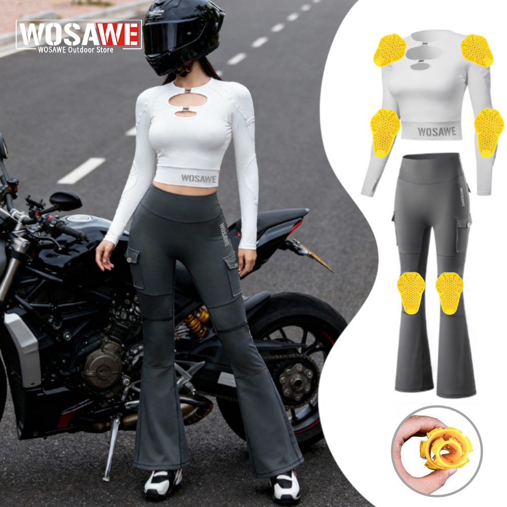 WOSAWE Women Motorcycle Jacket - Motorcycle Gear Jacket Women ulasan dan harga