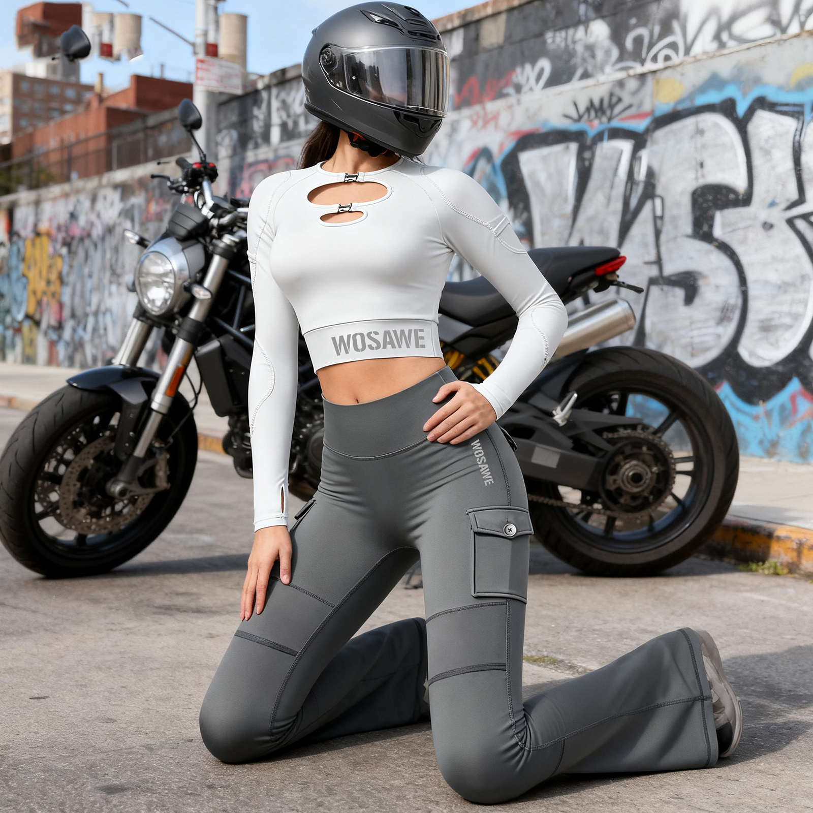 WOSAWE Women Motorcycle Jacket - Motorcycle Gear Jacket Women ulasan dan harga