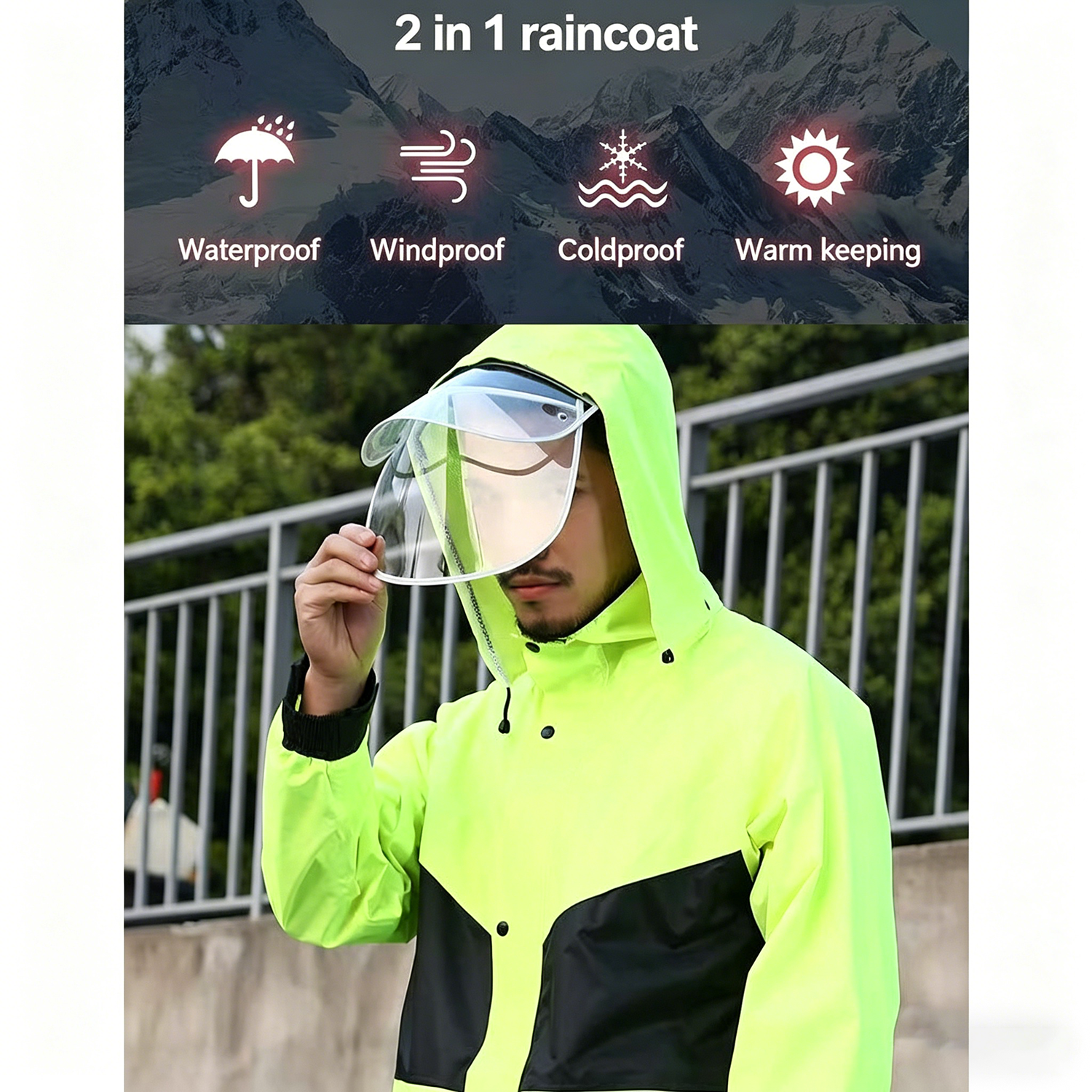 Motorcycle Raincoat Suits Men  - Motorcycle Gear Jacket ulasan dan harga