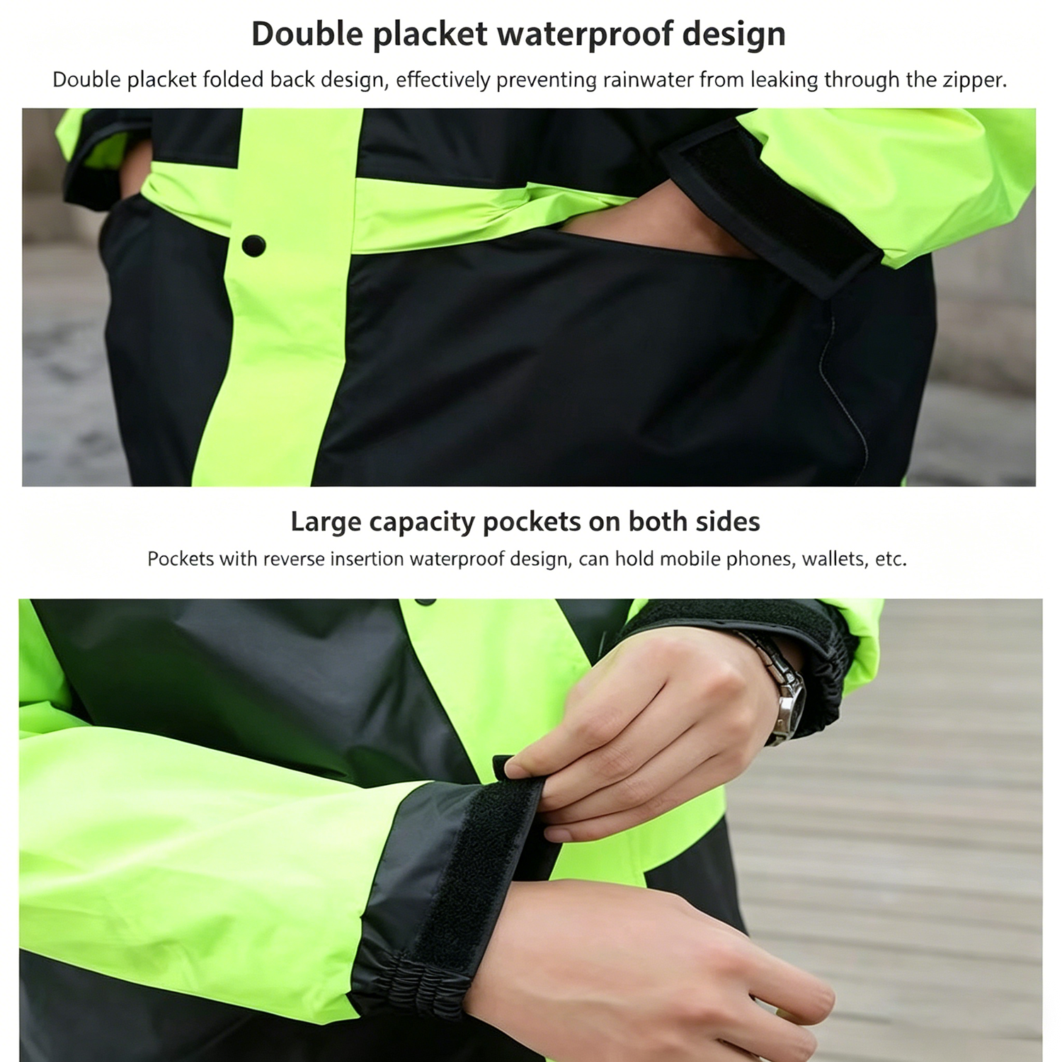 Motorcycle Raincoat Suits Men  - Motorcycle Gear Jacket ulasan dan harga