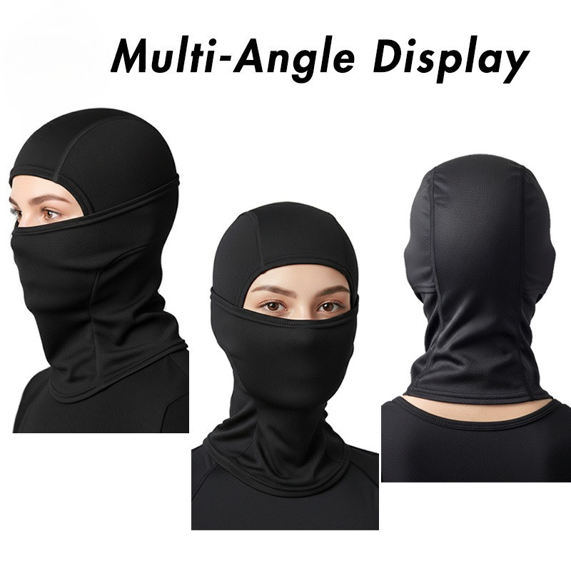 Black Balaclava Size S Quick D - Helmet Full Face ulasan dan harga