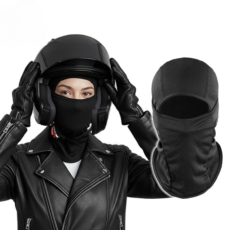 Black Balaclava Size S Quick D - Helmet Full Face ulasan dan harga