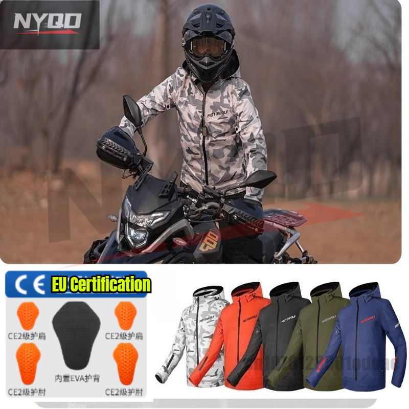 MOTOWOLF Motorcycle Rally Suit - Motorcycle Gear Jacket Women ulasan dan harga