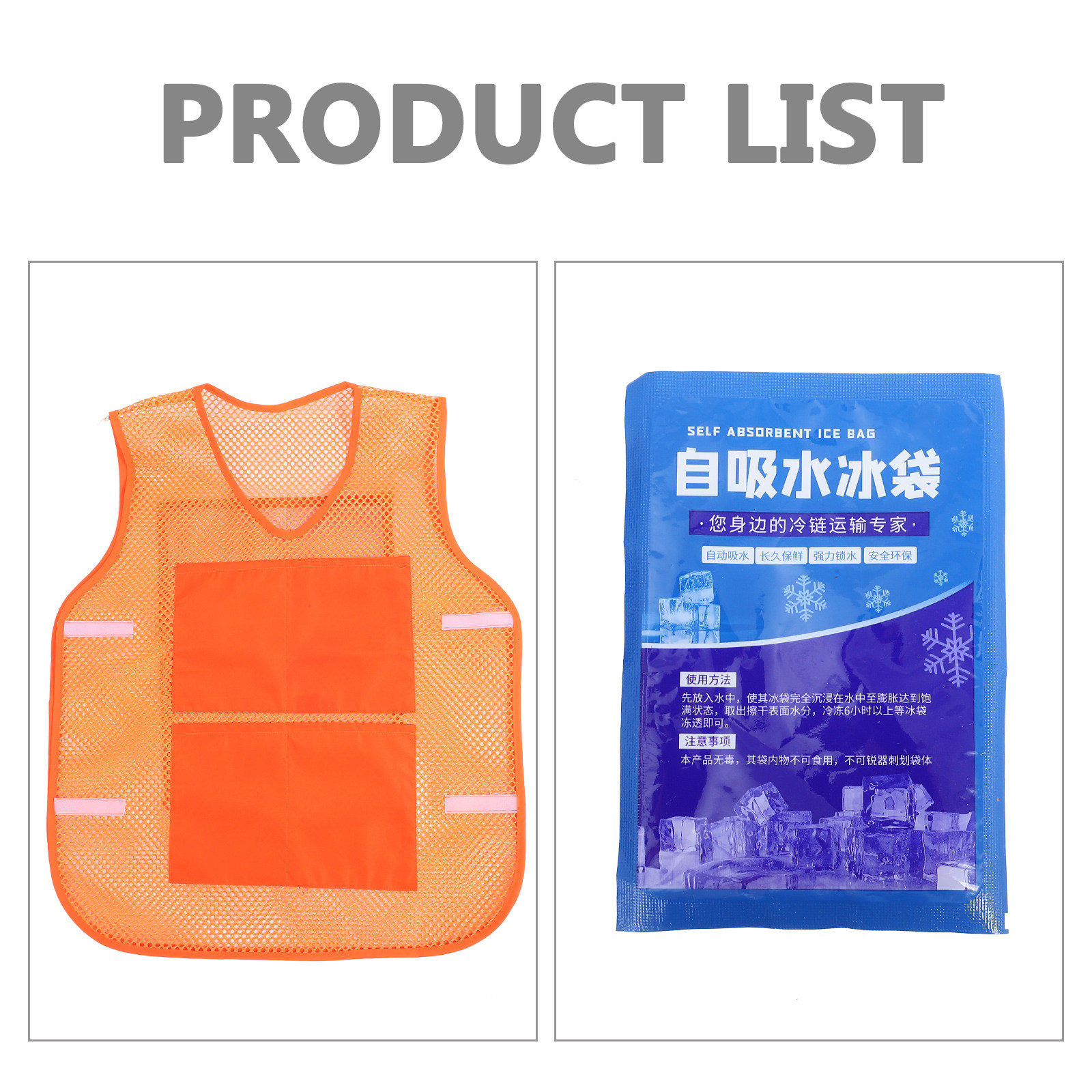 1Set Cooling Vest Mesh Polyest - Motorcycle Gear For Hot Weather ulasan dan harga