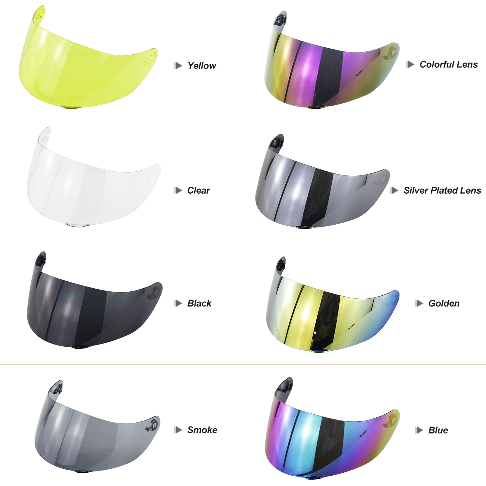 Motorcycle Wind Shield Helmet  - Helmet Full Face ulasan dan harga