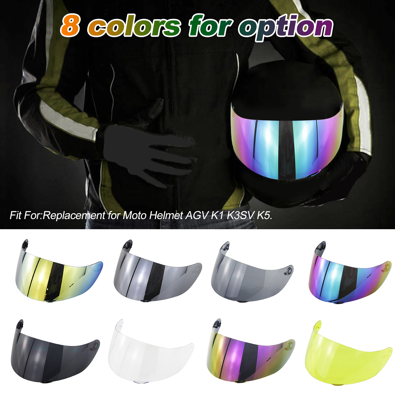 Motorcycle Wind Shield Helmet  - Helmet Full Face ulasan dan harga