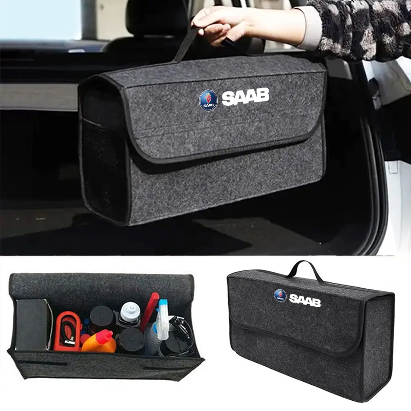 Saab Car Organizer Bag Storage - Tail Bag Rack ulasan dan harga