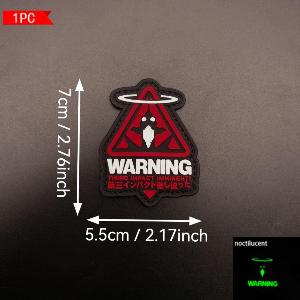 Sci-Fi Style Bilingual Warning - Motorcycle Gear Pattern ulasan dan harga