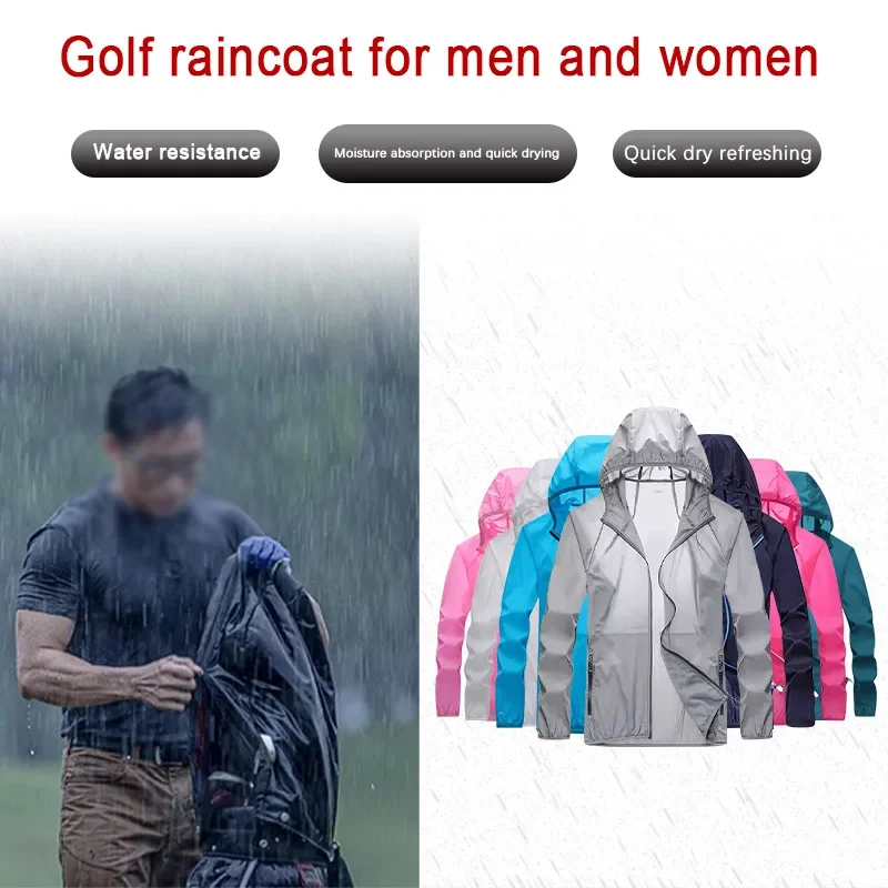 Golf Raincoat Lightweight Jack - Motorcycle Gear Jacket ulasan dan harga