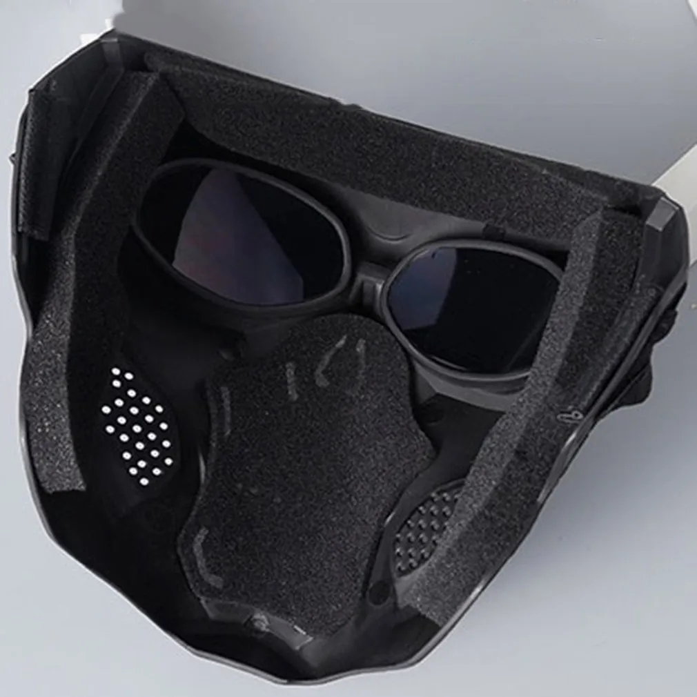 Face Mask Outdoor Riding Windp - Helmet Full Face ulasan dan harga