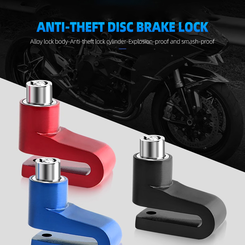 Portable High Security Motorcy - Disc Lock Brake ulasan dan harga