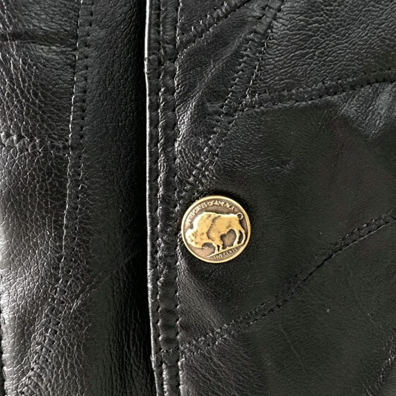 Men's Black Patchwork Leather  - Motorcycle Gear Jacket ulasan dan harga