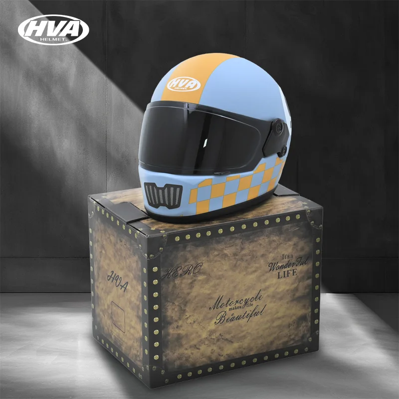 HVA Small Pet Motorcycle Helme - Helmet Full Face ulasan dan harga
