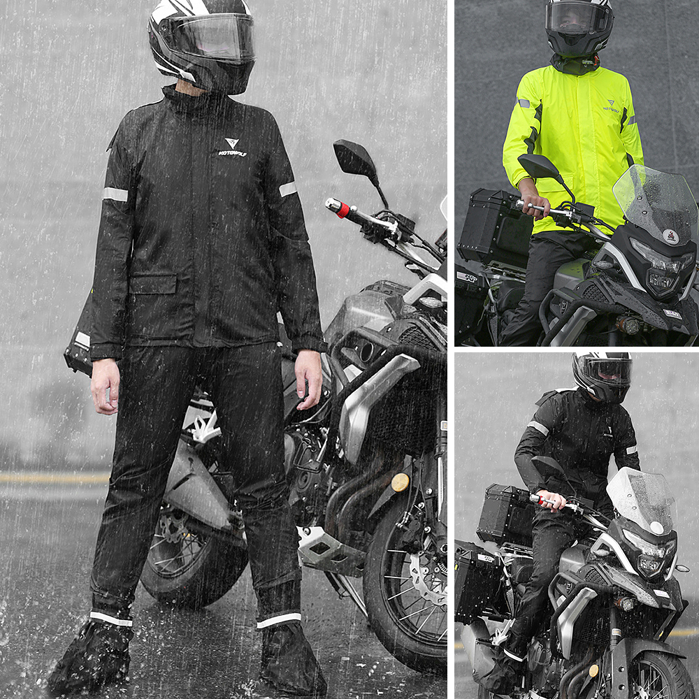 Men Motorcycle Rain Suit Outdo - Motorcycle Gear Jacket Women ulasan dan harga