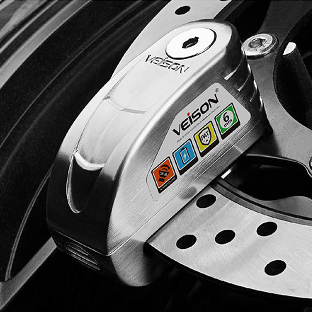 Motorcycle Alarm Lock Bike Dis - Disc Lock Brake ulasan dan harga