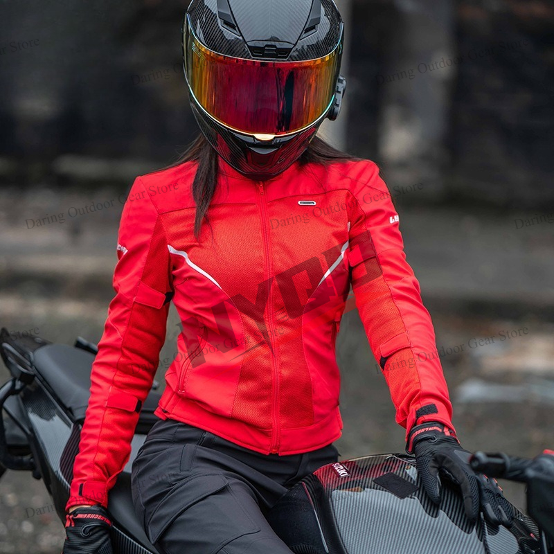 Women Motorcycle Riding Jacket - Motorcycle Gear Jacket Women ulasan dan harga