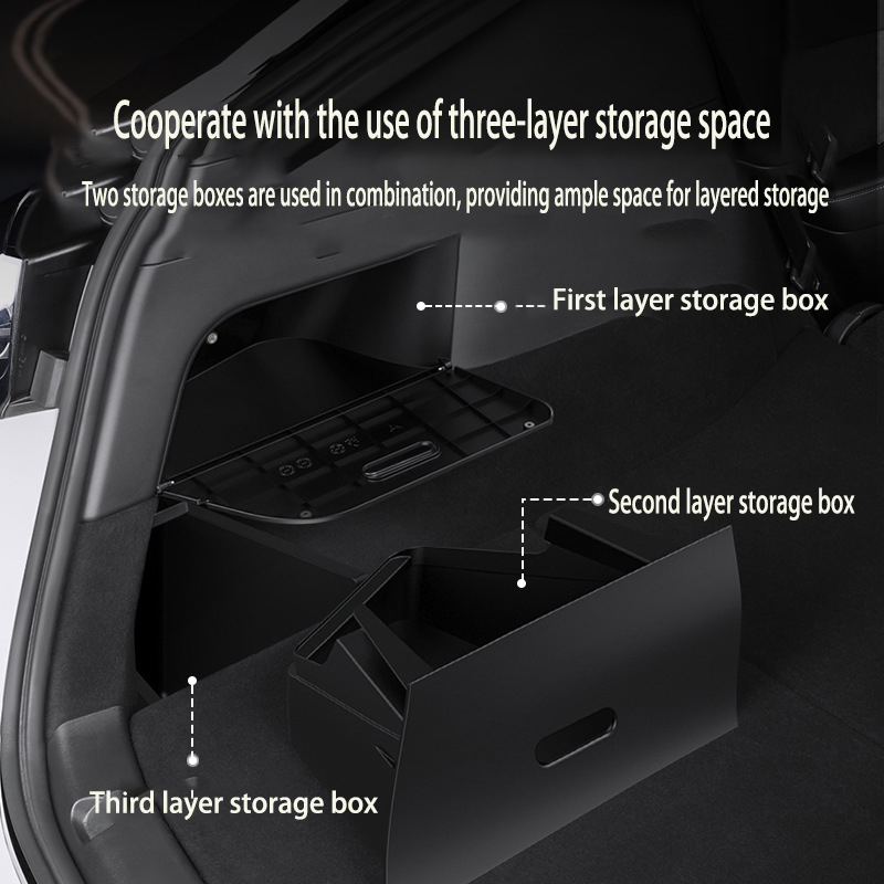 Car trunk side storage box mag - Tail Bag Rack ulasan dan harga