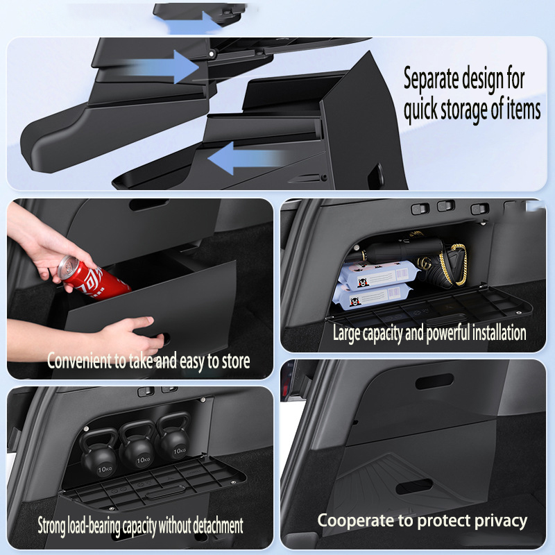 Car trunk side storage box mag - Tail Bag Rack ulasan dan harga