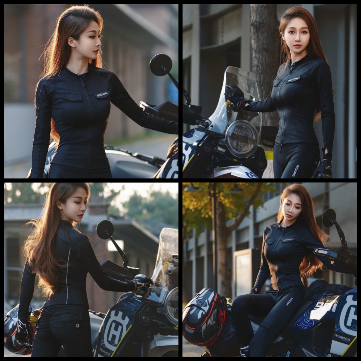 WOSAWE Women Motorcycle Jacket - Motorcycle Gear Jacket Women ulasan dan harga
