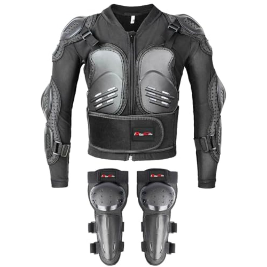 Motorcycle Jacket Armor Suit-D - Motorcycle Gear Jacket ulasan dan harga
