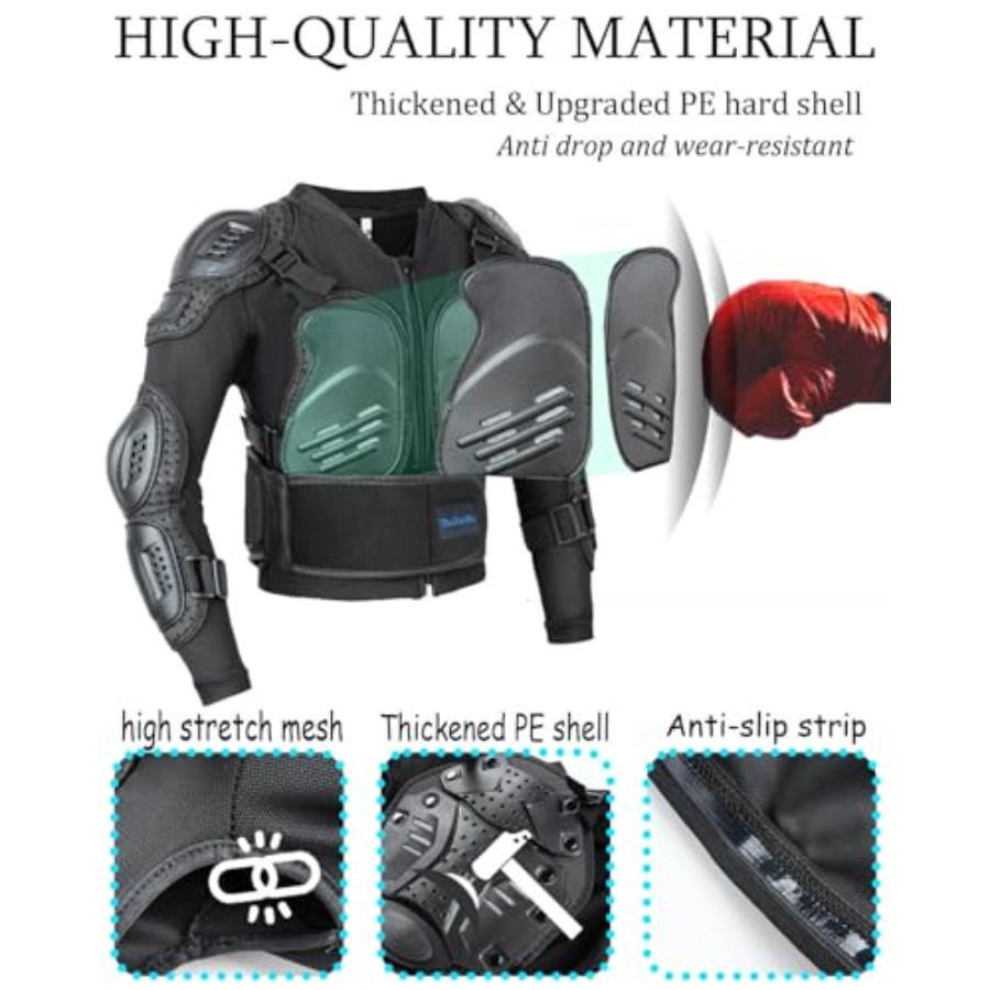 Motorcycle Jacket Armor Suit-D - Motorcycle Gear Jacket ulasan dan harga