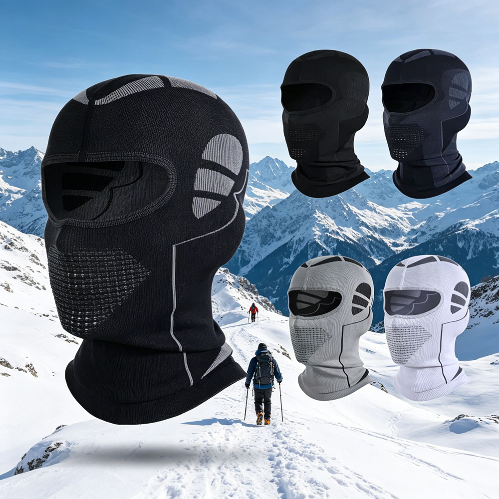Men Women Cold-Proof Thermal S - Helmet Full Face ulasan dan harga