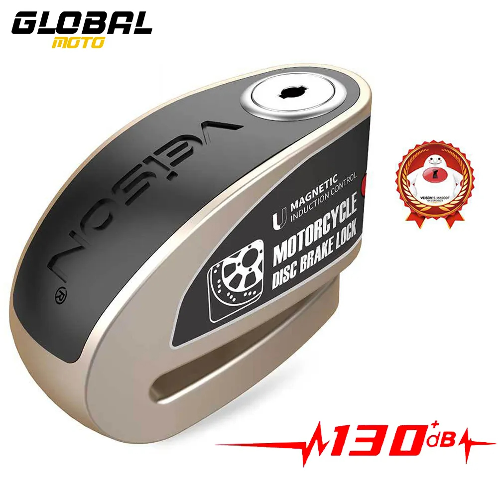 Waterproof Motorcycle Alarm Lo - Disc Lock Brake ulasan dan harga